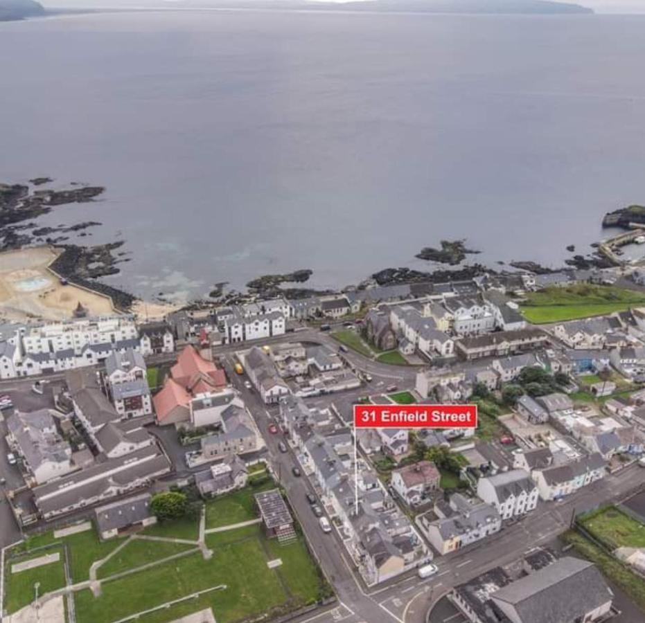 Enfield Street House Behind Portstewart Promenade With Partial Sea View From Front 3 Bed Sleeps 7 Villa Eksteriør bilde